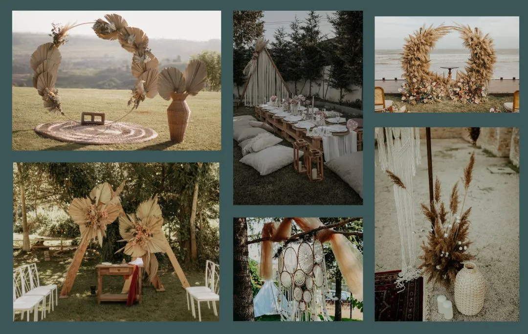 Boho Wedding Arch