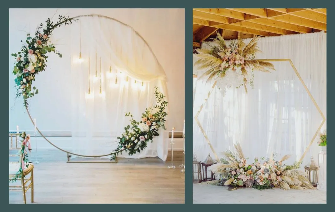 Modern Wedding Arch