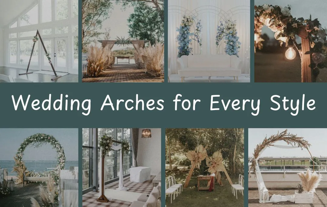 Wedding Arches Collage